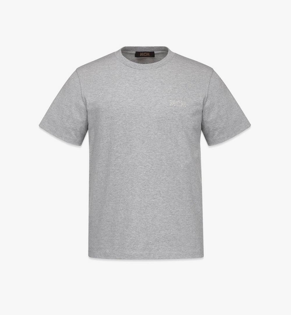 Men’s MCM Essentials Logo T-Shirt in Organic Cotton 1